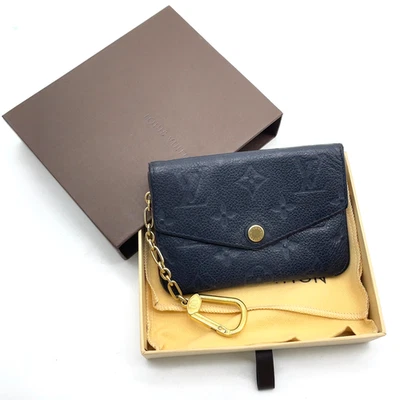 Auth Louis Vuitton Monogram Empreinte Clé M62017 Coin Purse W/B/ D NS110617 - Image 1 of 4