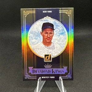 2024 Panini Donruss Diamond Kings Holo #11 Whitey Ford New York Yankees - Picture 1 of 2