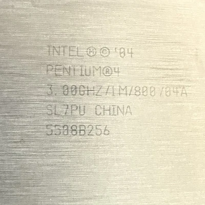 Intel Pentium 4 530/530J SL7PU 3GHz 1MB 800MHz LGA775 Prescott CPU Processor - Image 1 of 3