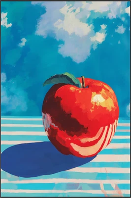 🍎 Sara Cwynar Apple on Sky II Inspired Artwork | Giclee Print 1/25 Sig COA V1 - Image 1 of 4