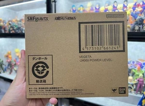 Bandai Dragon Ball Z S.H.Figuarts Vegeta 24000 Power Level Figura de Acción Juguete Nuevo - Imagen 1 de 7