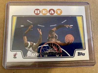 Topps Dwayne Wade Miami Heat 2008 no. 100 🔥 Foto 1 de 2