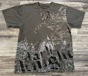 Lot 29 Batman Dark Knight Movie Shirt Mens XL Y2K Green Short Sleeve Tee - Picture 1 of 8