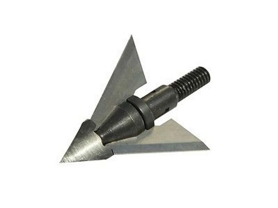 QAD Exodus Swept Blade Stainless Steel Fixed Broadheads 100 Grain - BX100-S - Image 1 of 1