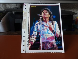 Michael Jackson ++ Bravo-Autogrammkarte mit Stickern / Aufkleber ++ AK ++ TOP ++ - Bild 1 von 2
