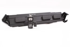 Used Tether Tools AeroTab iPad Clamp w/ Black Bracket + Baby Adapter - Large - Picture 1 of 7
