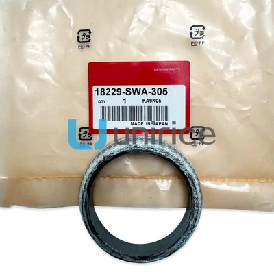 OEM 18229-SWA-305 For 2007-2011 Honda CR-V CRV Exhaust Gasket Foto 1 de 4
