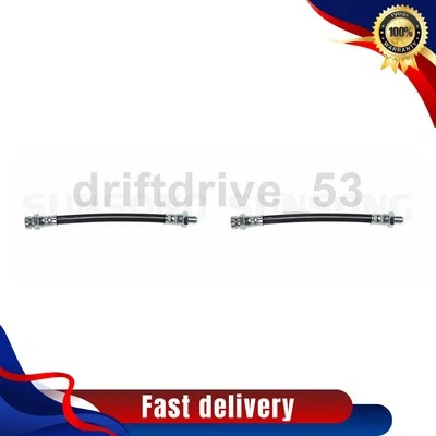 Par de mangueras de freno Sunsong para 1983 1984 1985 1986 1987 Mitsubishi Starion Foto 1 de 4