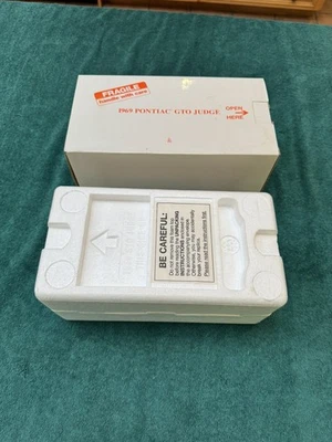 Rare 1969 Pontiac GTO Judge Danbury Mint 1:24 Carousel Red   New In Box ! - Image 1 of 4