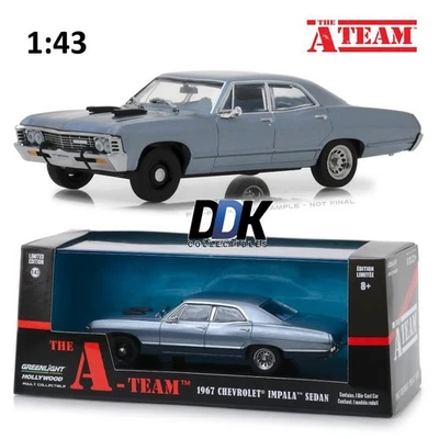GREENLIGHT 86527 1967 Chevrolet Impala Sport Sedan THE A TEAM Diecast Car 1:43 - Image 1 of 3