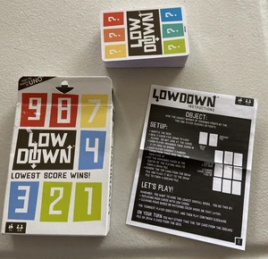 Low Down Lowdown Card Game from the makers of UNO Ages 7+ 2-6 players - Picture 1 of 1