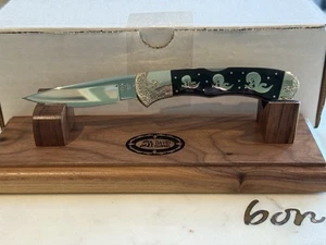 BUCK DAVID YELLOWHORSE CUSTOM 532 GHOST KNIFE NEVER USED IN BOX - Picture 1 of 9
