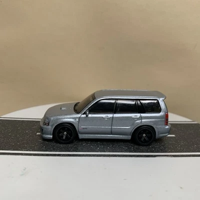 Vagones rápidos Hot Wheels Premium Car Culture #5/5 Subaru Forester STI plateados casi nuevos Foto 1 de 4