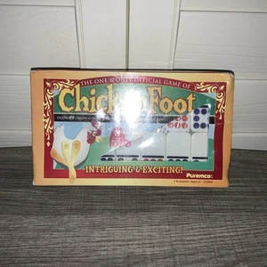 CHICKEN FOOT Dominos Game Factory Sealed 2004 - Picture 1 of 2