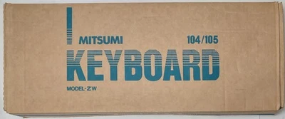 Mitsumi E99ZC AT Retro Tastatur (DIN-Stecker, CMYKPQ6987, US-Layout) - Bild 1 von 4