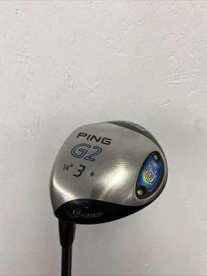 Ping G2 DEMO 3 Wood 14 degree Ping TFC 100 Stiff Flex Graphite Shaft Left 43.5 - Image 1 of 4
