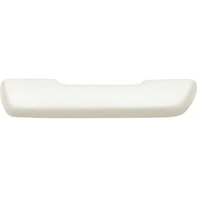 OER K695210 1968-72 GM Ivory/White Urethane Arm Rest Pad, LH - Image 1 of 4