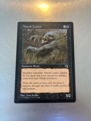 Marsh Lurker 1997 Tempest Magic Cards LP Condition, COMBINED SHIPPING - Image 1 of 2