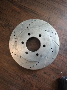 2004 ford f-150 fx4 crew cab pickup 4-door 5.4l 2002-2011 Brake Rotor Slotted  - Picture 1 of 2