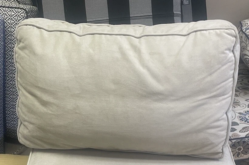 Pottery Barn Pearce sectional REPLACEMENT straight back pillow insert 33x21 - Image 1 of 1