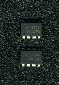 Batch Of 2 Optocouplers Very Quick HCPL2300 IN Housing DIP8 - Picture 1 of 1