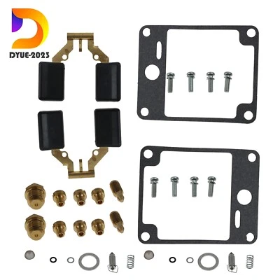 Juego de restauración de reparación de carburador de 2 piezas para Yamaha Virago XV700 XV1000 XV1100 Foto 1 de 4