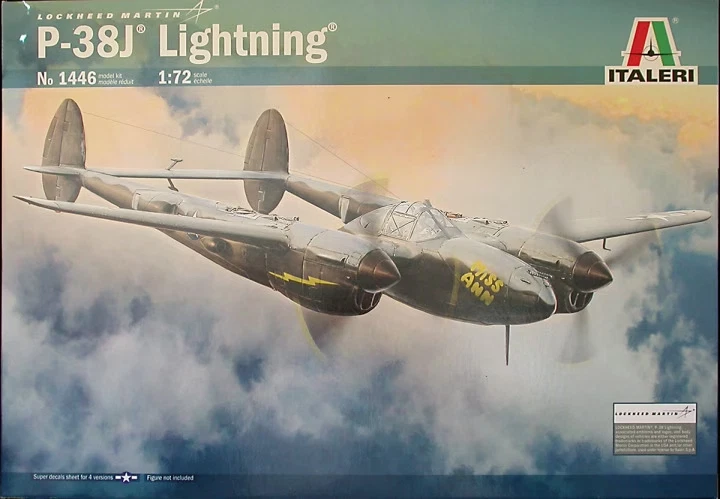 P-38J Lightning Italeri | N. 1446 | 1:72 - Immagine 1 di 1