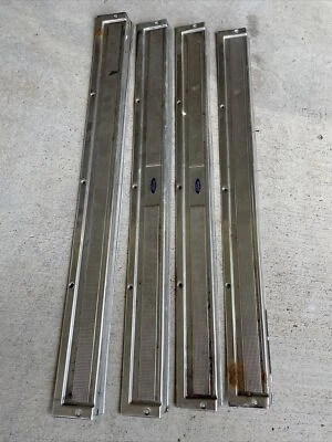 Lincoln Continental 1967 paneles de retroceso de piso juego delantero trasero izquierdo derecho OEM 67 Foto 1 de 4