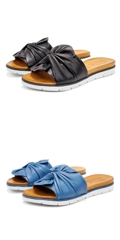 Spring Step Women's Lavona Slide Sandal with a Bow Accent - Image 1 of 1