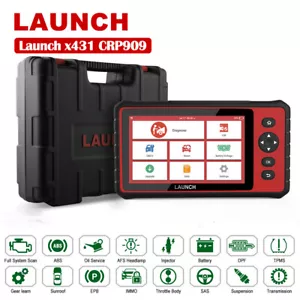 Launch Crp909 OBD2 Scanner DPF EPB ABS IMMO TPS Car Diagnostic Tool Code Reader - Picture 1 of 8