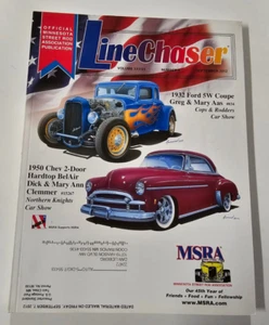 Line Chaser Magazine September 2012 MSRA '50 Chevy 2 Door '32 Ford Coupe #1101 - Foto 1 di 2