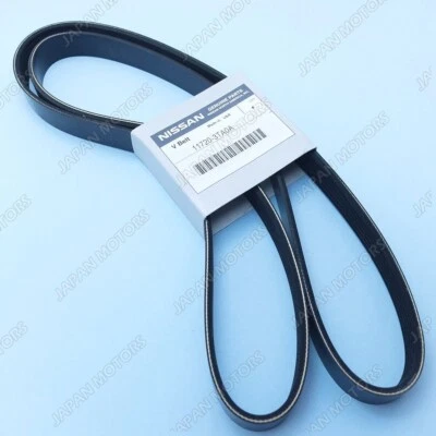 New Genuine OEN Nissan Alternator  Fan  Serpentine Belt Altima Rogue 11720-3TA0A - Image 1 of 4