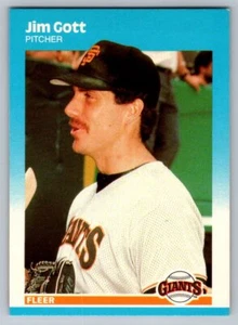 1987 Fleer Update # U-35 - Jim Gott - San Francisco Giants - Picture 1 of 2