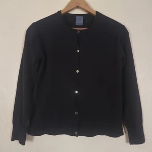 Zara Knitwear Dark Blue Cardigan Sweater Girls Size 11/12 - Picture 1 of 6