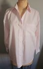 Size 16W FOXCROFT Wrinkle Free Pale Pink Dress Shirt