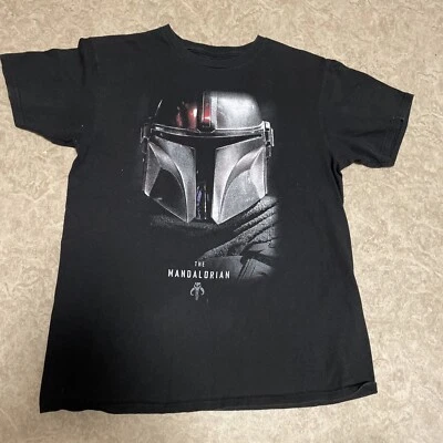 Camisa Star Wars Niños Talla Mediana/Grande) Algodón Mandaloriano Lucas Foto 1 de 4