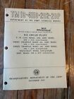 1959 TM 10-4110-202-20P Reparaturteile Eispflanze FW Lang Emery Thompson