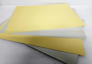 40 Cricut Scrapbook Cutting Paper 8.5"X12" (10 Pack of 4 Sheets) Yellow & Gray - Picture 1 of 8
