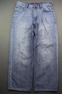 Men's Indigo Palms Jeans Relax Fit Light 5 Pocket Size 33x30 (Msr 33x25)  - Picture 1 of 10
