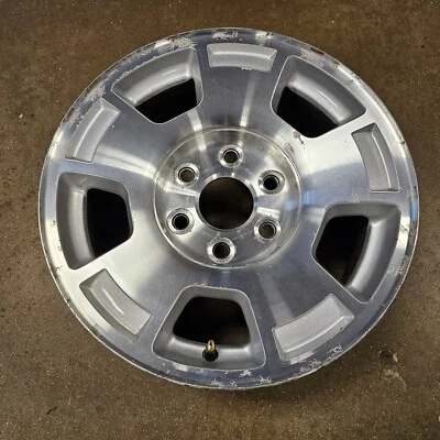 17" SILVERADO SILVER & POLISHED FACTORY ORIGINAL 5299 #4 - Imagem 1 de 4