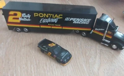 Pontiac Excitement Transporter Rusty Wallace #2 1991 1/87 Road Champ *GC Foto 1 de 4