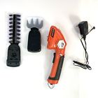 EVEAGE 12” Light-Duty Cordless Grass Shears Handheld Hedge Clippers Portable