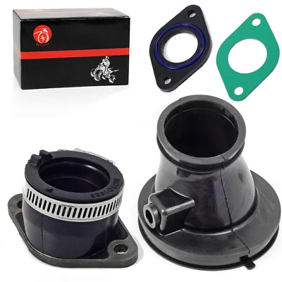 CARB INTAKE MANIFOLD BOOT & Air Intake Tube For Suzuki Ozark 250 LTF250 2002-14 - Image 1 of 4