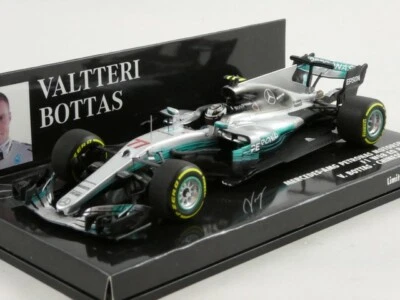 Minichamps Mercedes W08 Bottas Chinese GP 2017 1/43 417170277 - Immagine 1 di 3