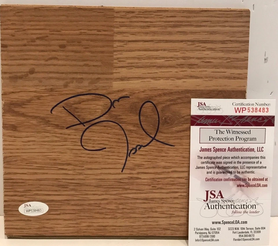 DAN ISSEL AUTOGRAPHED SIGNED FLOORBOARD JSA  COA    - Image 1 of 1