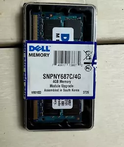 DELL SNPNY687C/4G 4GB MEMORY - Picture 1 of 2