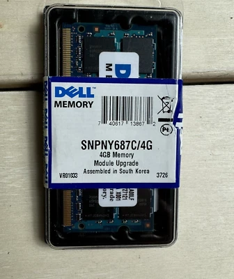 DELL SNPNY687C/4G 4GB MEMORY - Image 1 of 2
