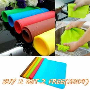 Large 40*30CM Silicone Desk Mat Heat Resistant Non-Slip Table Mat Desk Mat 2025 - Picture 1 of 15