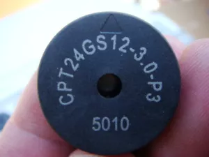 LOTTO 100 TRASDUTTORI MURATA PIEZO (AUDIO) CPT24GS12-3.0-P3 - Nuovi e mai usati - Foto 1 di 12