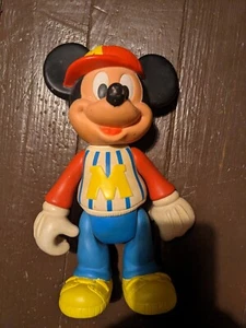 Muñeca de juguete de béisbol Mickey Mouse de 12" de plástico Posable de colección personaje L - Imagen 1 de 7